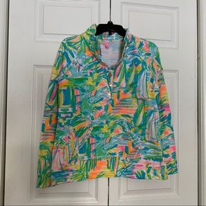 Lilly Pulitzer Captain Popover - Sea Salt and Sun